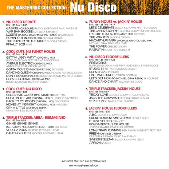 The Mastermix Collection - Nu Disco 2022 - 00_Back.jpg