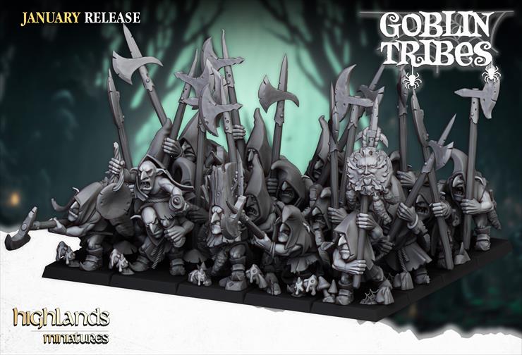 Orcs  Goblins - Warhammer Fantasy - Orcs  Goblins - Night Goblins With Pikes aka Swamp Golblins.stl.jpg